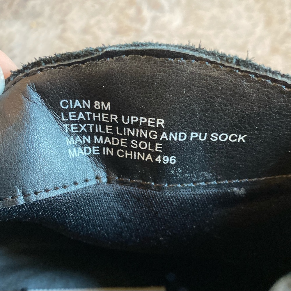 Steve Madden Cian Western Suede Fringe Booties - Picture 8 of 8